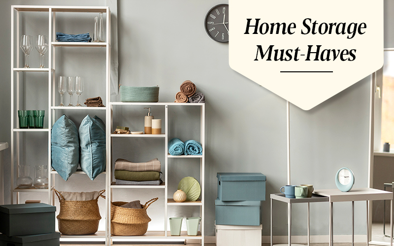 5 Affordable Home Storage Must-Haves