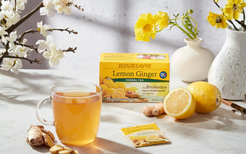 Bigelow Lemon Ginger Herbal Tea