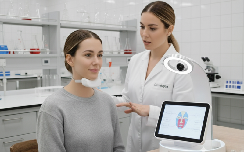 Dermalogica’s Face Mapping Skin Analyzer