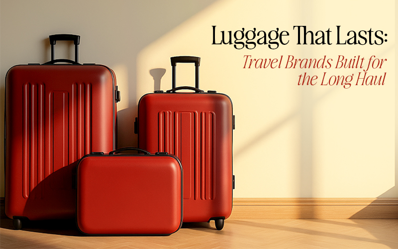 Luggage That Lasts Travel Brands Built for the Long Haul