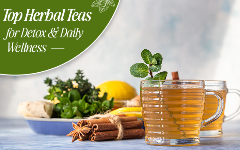 Top Herbal Teas for Detox and Daily Wellness