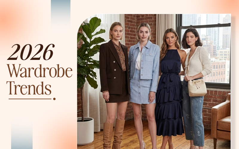 Wardrobe Trends Influencing Fashion in 2026