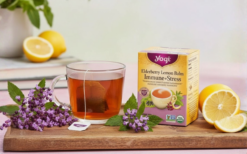 Yogi Elderberry Lemon Balm Tea