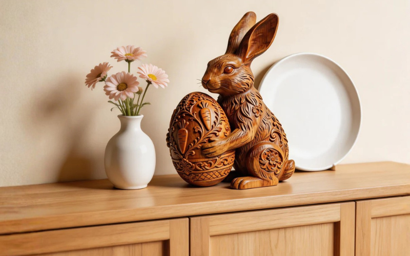 Festival-Inspired Wooden Decor